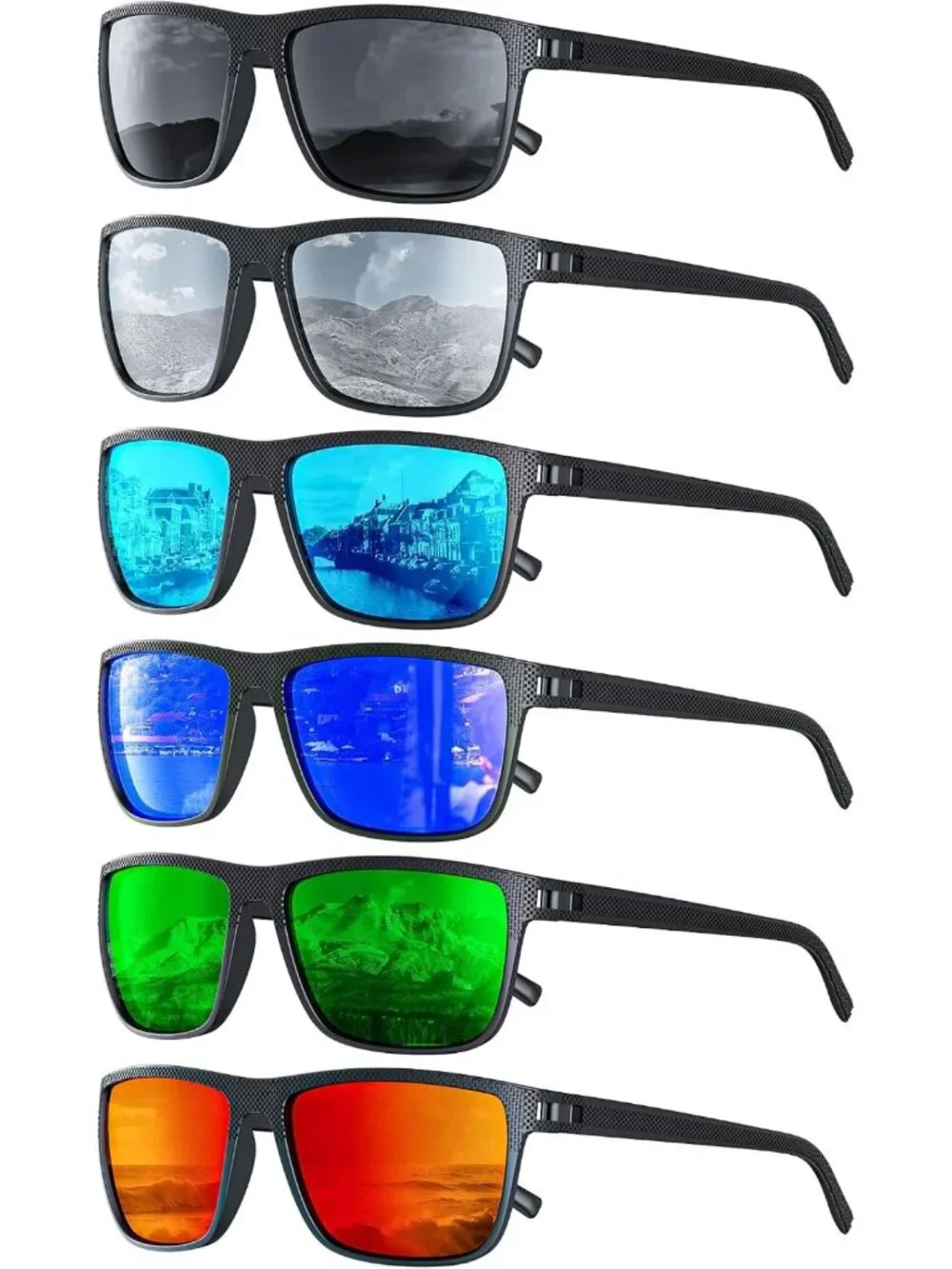 Polarized Sunglasses for Men & Women - Classic UV Protection for Fishing